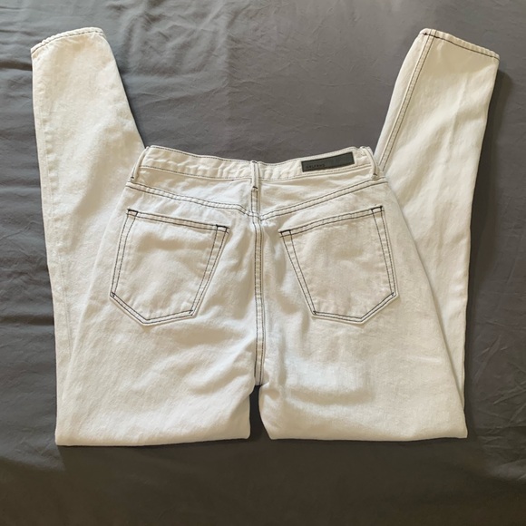 GRLFRND Karolina White Denim Jeans Sz 27-30 Ladies Chromatic Buttonfly - Picture 4 of 6